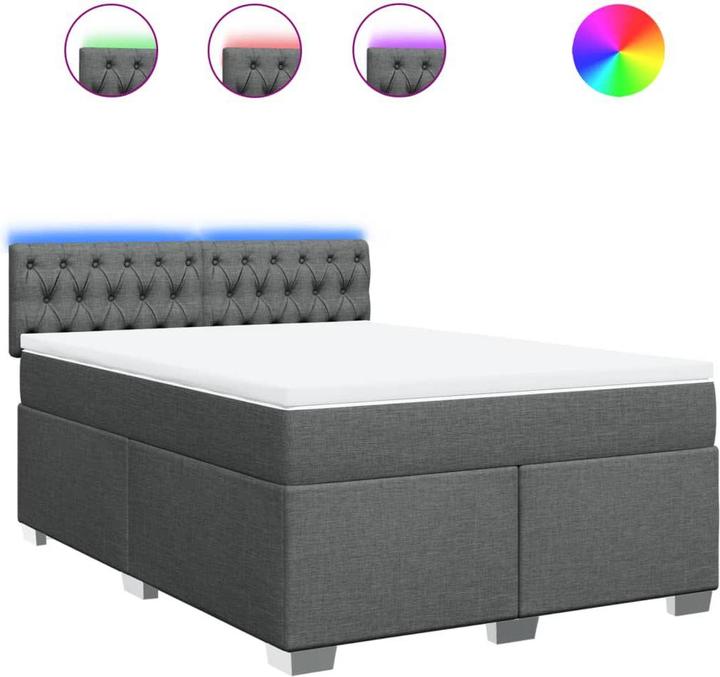 Image du produit vidaXL Boxspringbett (140 x 190 cm)
