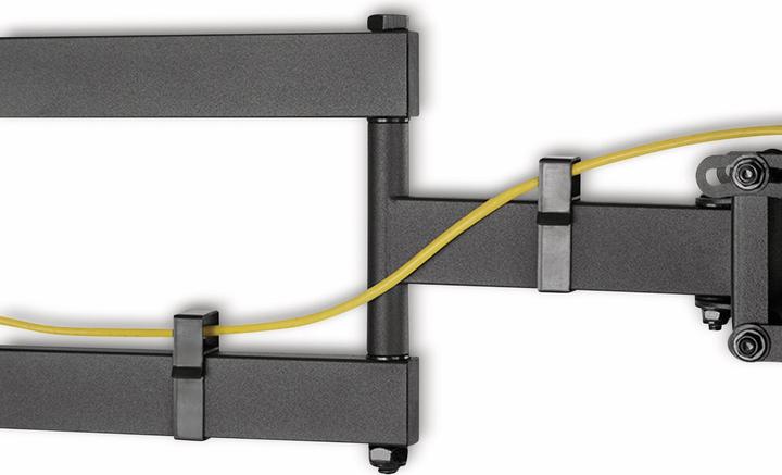 Produktbild LogiLink TV-Wandhalterung, 4390", neigbar, schwenkbar, 60 kg max. (Wand, 60 kg, 43" - 90")