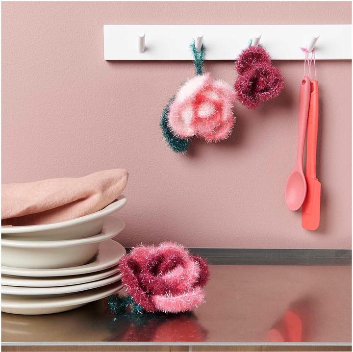 Actual product image Rico Design Häkelset Bubble 6-teilig, Rose