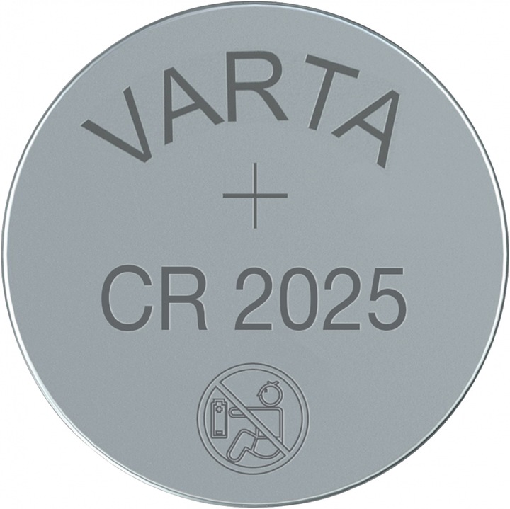 Produktbild Varta Electronics CR2025 (1 Stk., CR2025, 157 mAh)