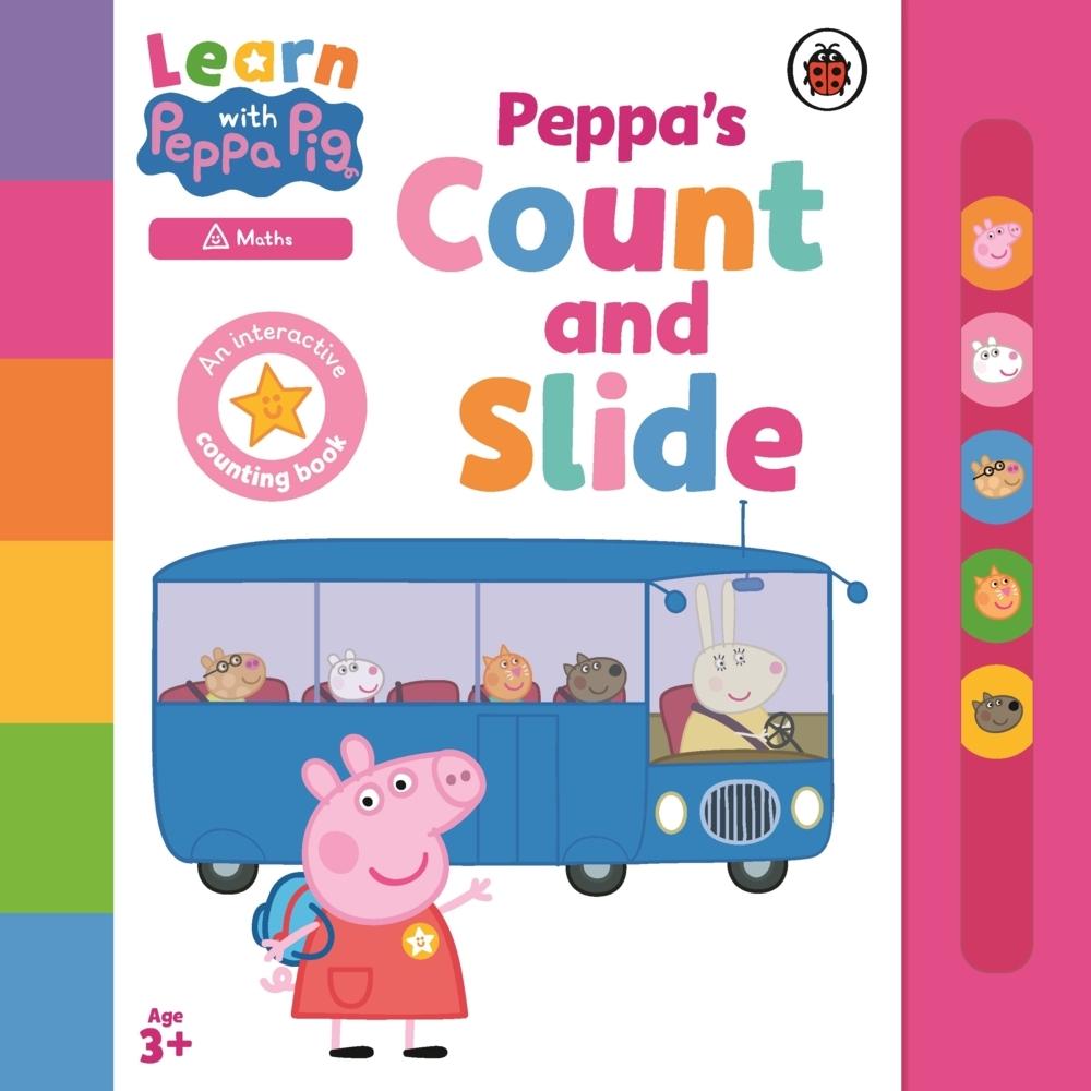 Learn with Peppa: Peppa's Count and Slide, Kinderbücher von Peppa Pig, Alison Borthwick, Jan Dubiel