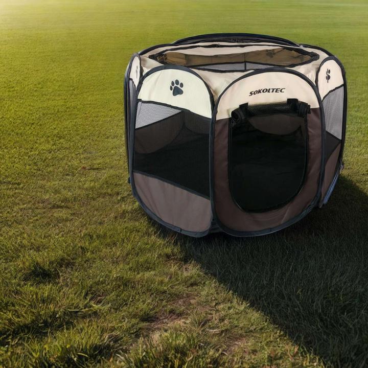 Actual product image Intirilife Pet Playpen Play Tent