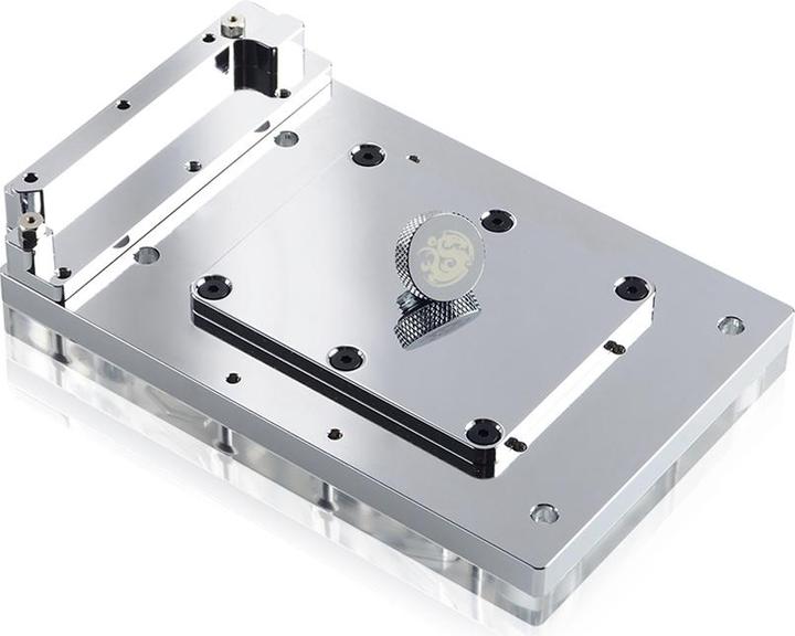 Immagine prodotto Bitspower Monoblocco per ASRock X399M Taichi RGB Nickel - Acrilico