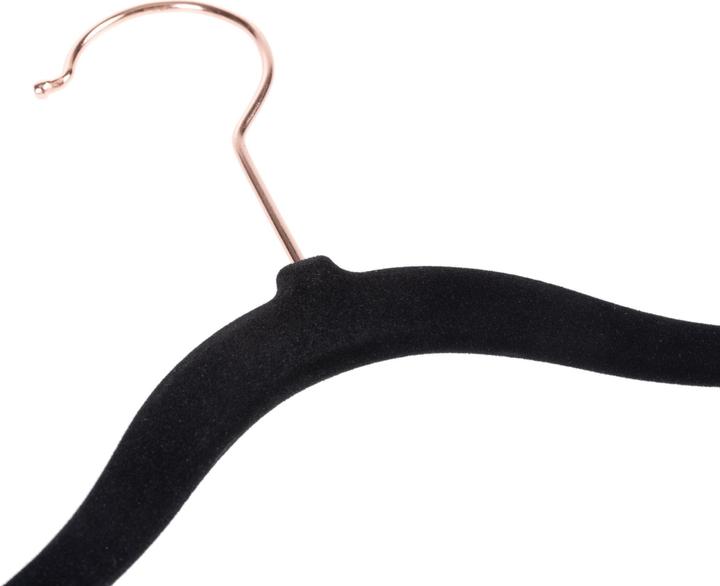 Produktbild Cocon Kleiderbügel 10, Schwarz (10 x)