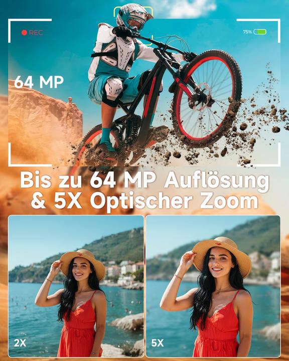 Produktbild Rollei Powerflex Compact (28 - 140 mm, 64 Mpx, 1/2,3'')