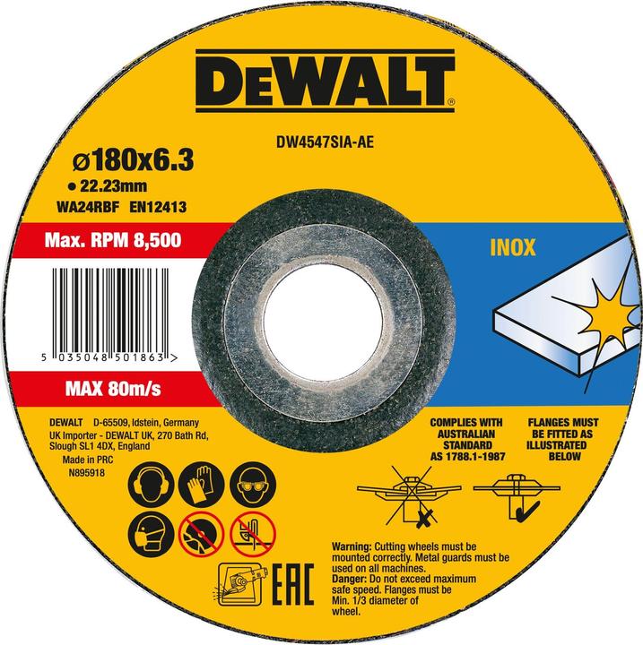 Produktbild DeWalt Schruppscheibe