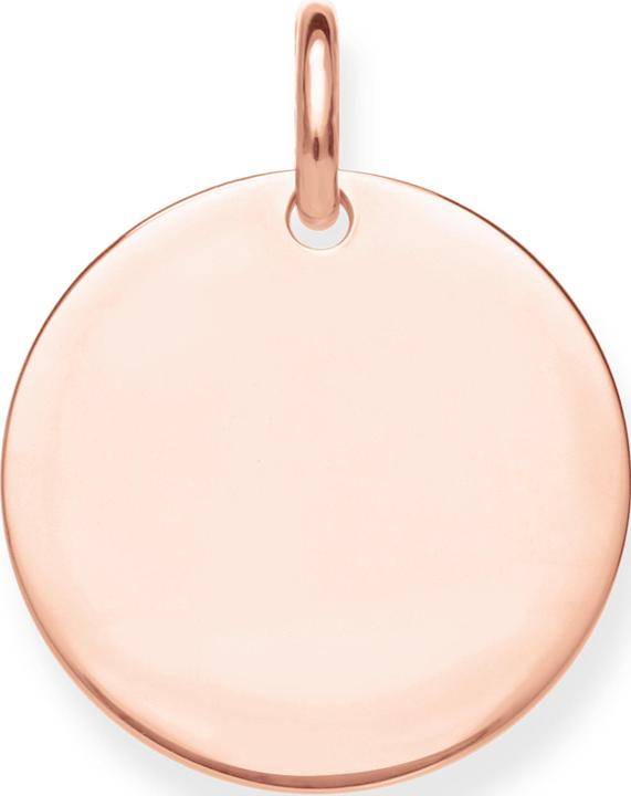 Thomas Sabo Pendentif Coin (Argent)