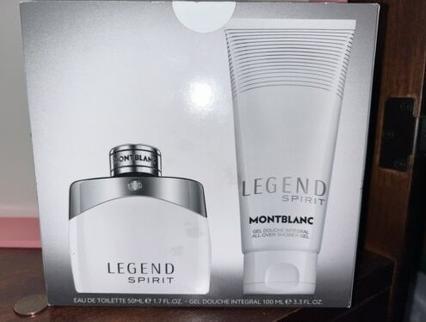 Immagine prodotto Montblanc Legend Spirit EDT Spray 1.7oz & All-Over Shower Gel 3.3oz NIB (Set di profumi)
