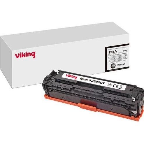 Thumbnail - Viking, Toner, Tonerkartusche Kompatibel HP 125A CB540A Schwarz (BK)
