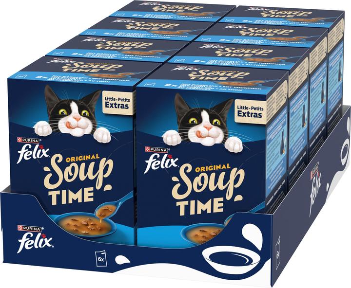 Actual product image Felix Soup (Adult, 6 pcs., 288 g)