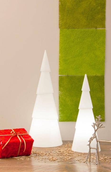 Produktbild 8 seasons design LED RGB Shining Tree rund 75 cm, Weiss