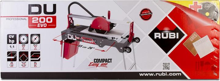 Produktbild Rubi FLIESENSÄGE 800W DU-200 EVO