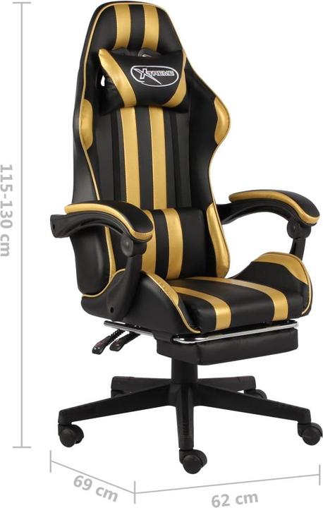 Produktbild vidaXL Racing-Stuhl (41 - 51 cm)