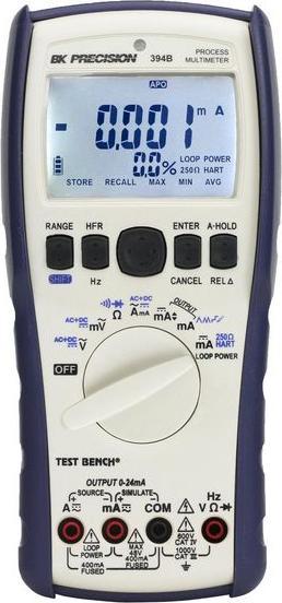 BK Precision Process multimeter, IR-USB, 1A, 100kHz, 50MOhm