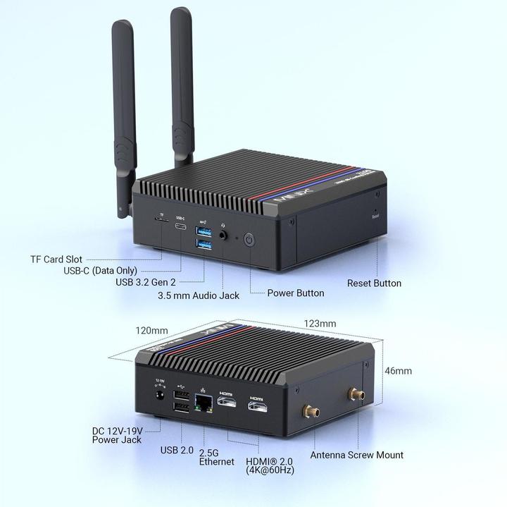 Actual product image Minix NEO Z150-0dB (256 GB, 8 GB, Intel N150)