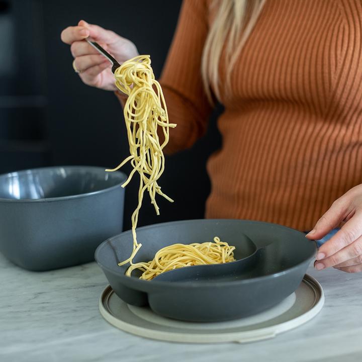 Immagine prodotto Koziol Piatto menu da 1,5 l grigio cenere (1 x, 25 cm)