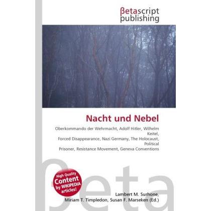 Nacht und Nebel, Fachbücher