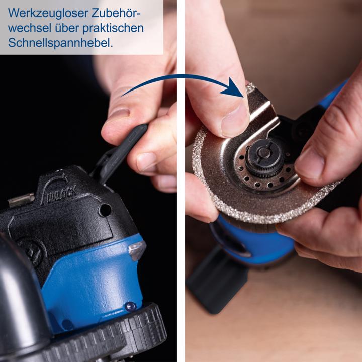 Actual product image Scheppach Akku-Multifunktionswerkzeug C-MT40-X