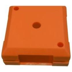 Allnet BrickÂRÂknowledge Kunststoffschale 1x1 orange oben un, PC Gehäuse, Orange