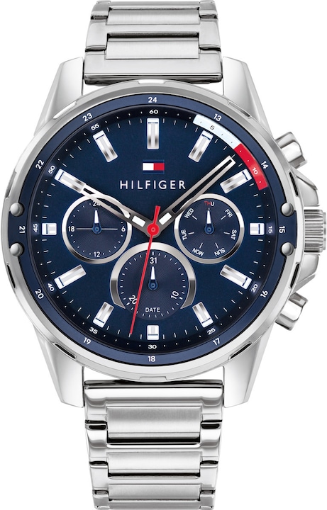 Tommy Hilfiger Mason (Orologio da polso analogico, 45 mm)