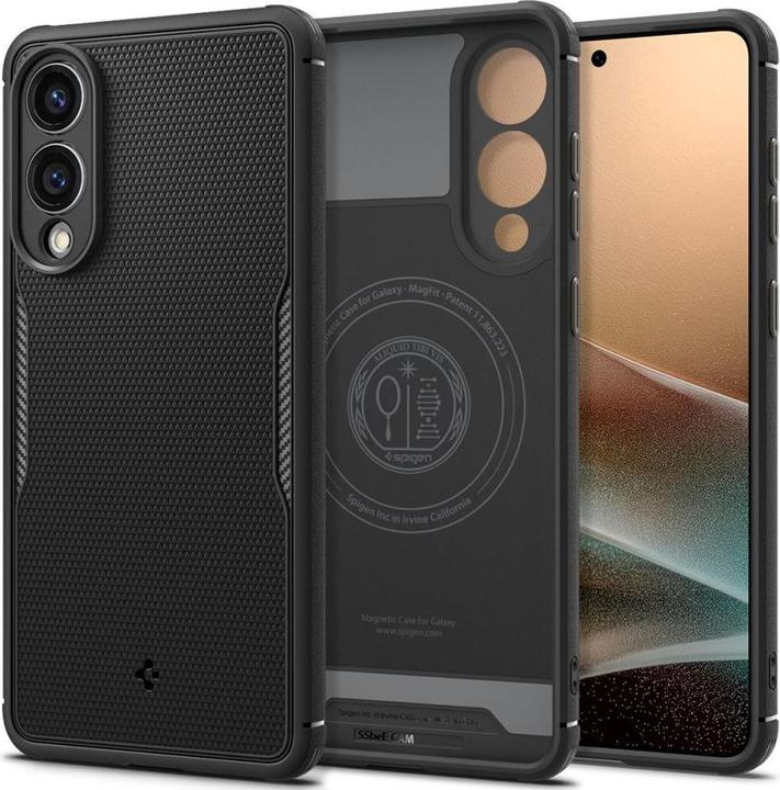 Image du produit Spigen - Core Armor MagSafe - Samsung Galaxy S25 Edge - Matte Black (Samsung Galaxy S25 Edge)