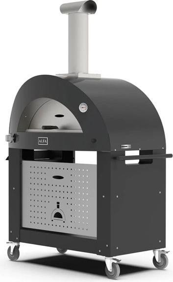 Produktbild Alfa Forni Unterbau 3 Pizze Moderno Schwarz
