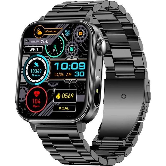Colmi Smartwatch P80 (steel black) (44.30 mm), Smartwatch