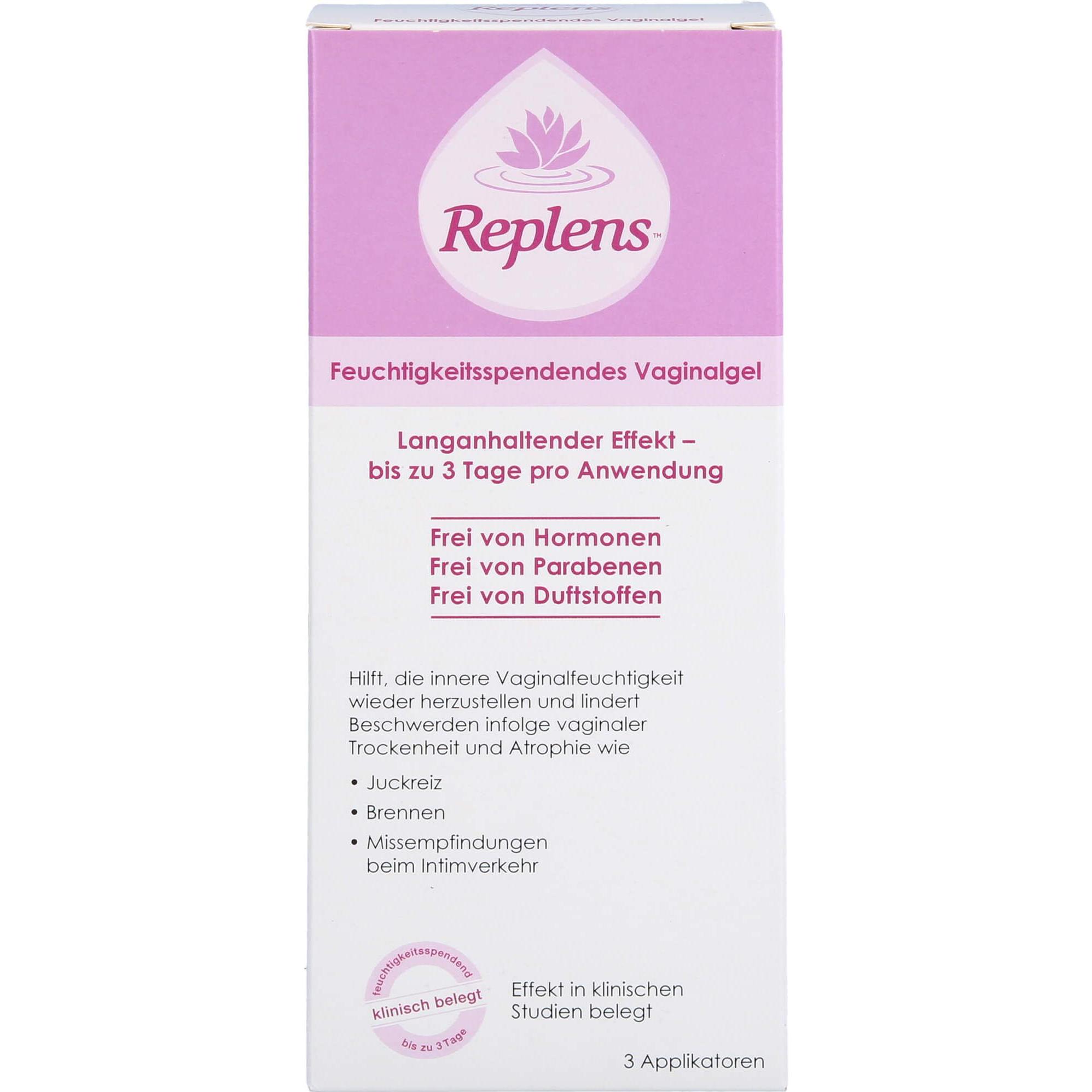 Thumbnail - Replens, Intimpflege, Vaginalgel, 3 St VGE (Intimgel)