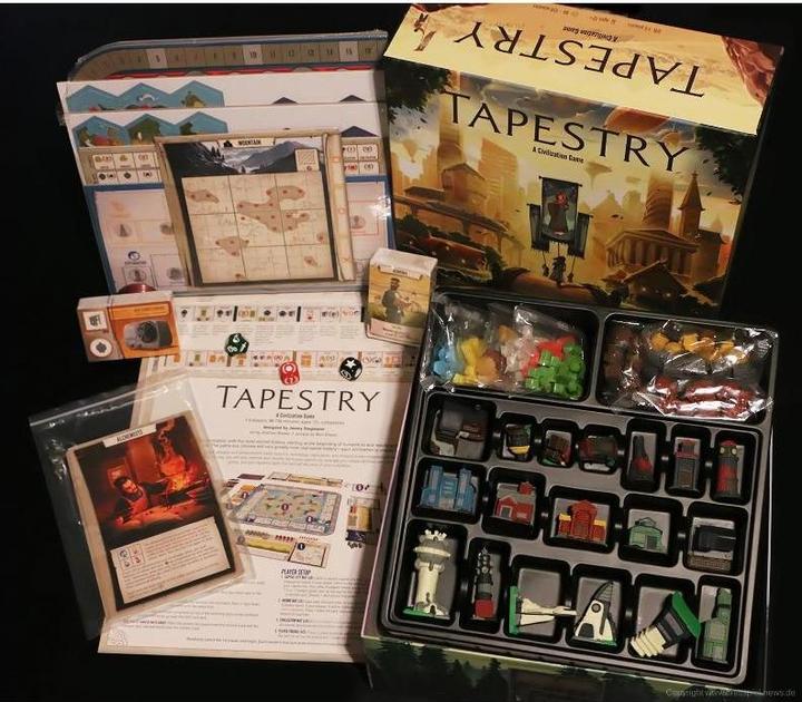 Actual product image Feuerland FEU63568 - Tapestry, Board game, 1-5 player, from 12 years (DE edition) (German)