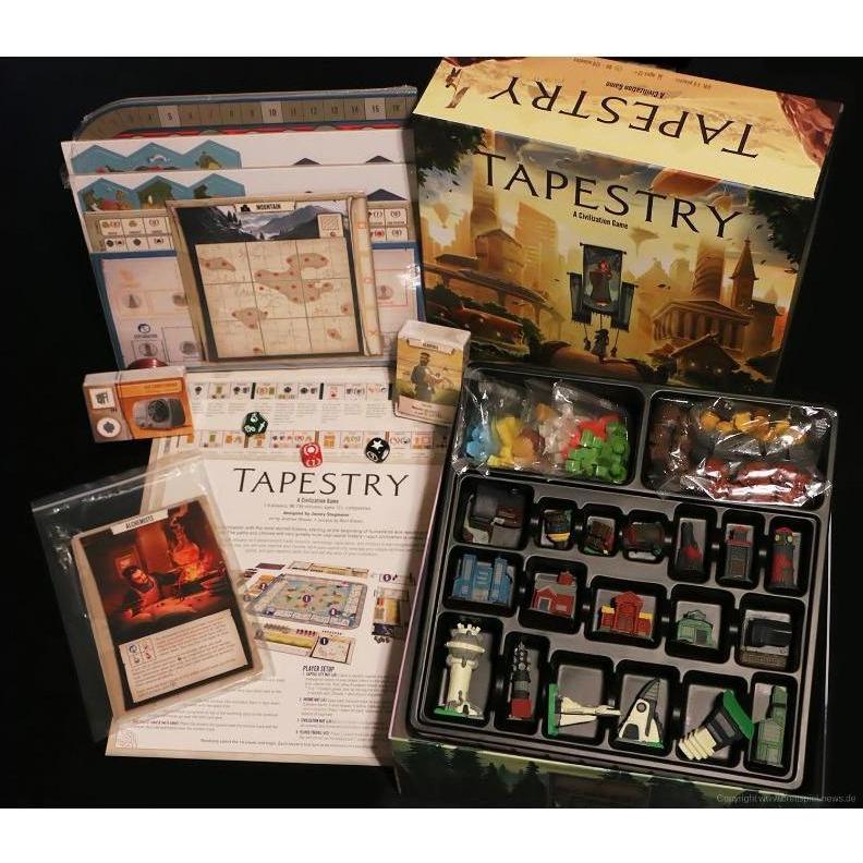 Thumbnail - Feuerland FEU63568 - Tapestry, Brettspiel, 1-5 Spieler, ab 12 Jahren (DE-Ausgabe) (Deutsch)