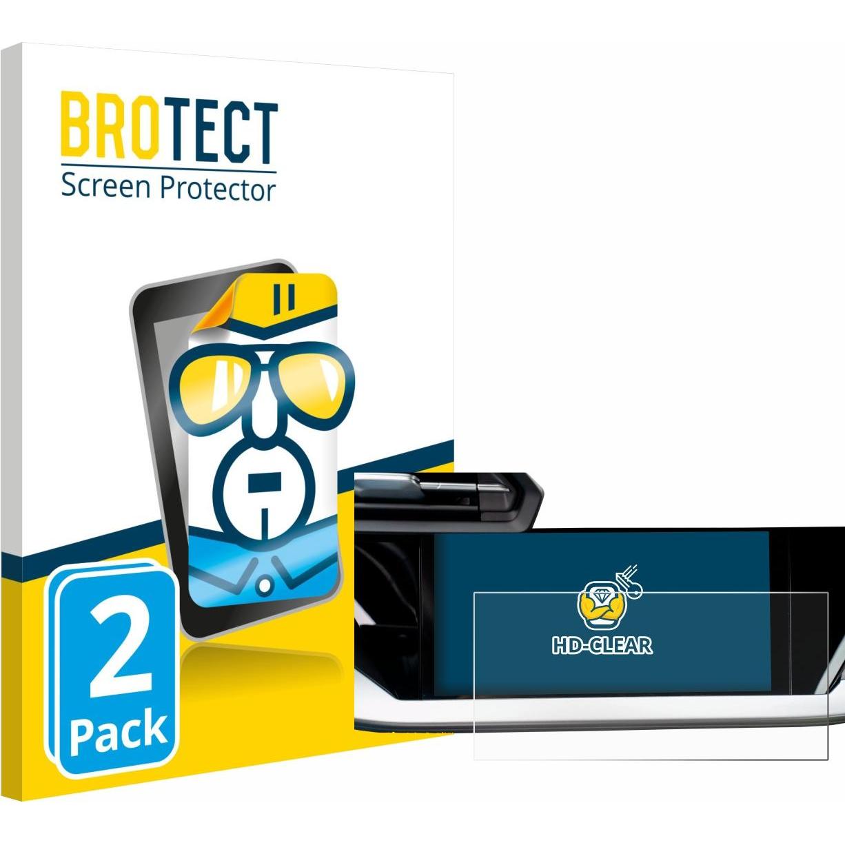 BROTECT, Accessori per navigatori GPS, Pellicola Trasparente