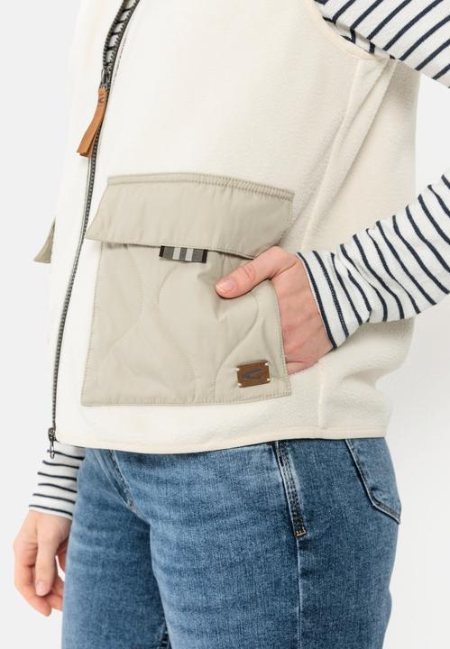 Produktbild Camel Active Teddy Fleeceweste mit Stehkragen (36)