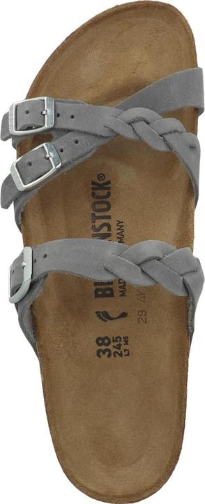 Actual product image Birkenstock Franca Braided geöltes Naturleder schmal - 67441 (37)