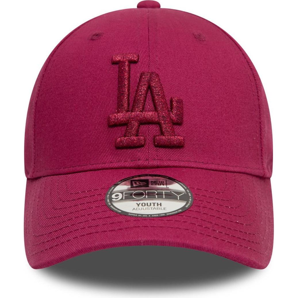 Thumbnail - New Era, Jungen, Cap, 9Forty Kinder Cap - METALLIC Los Angeles Dodgers - Y, Rot, (55, 56, 54 C)
