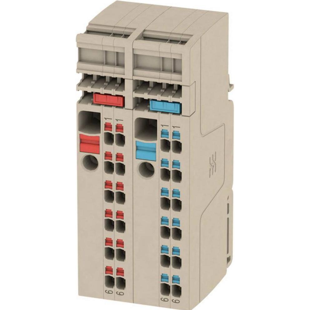 Thumbnail - Weidmüller Reihenklemme, Elektronikzubehör + Gehäuse, Beige