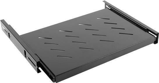 Lanberg 19 " fester Boden 1U Rack-465x350mm schwarz