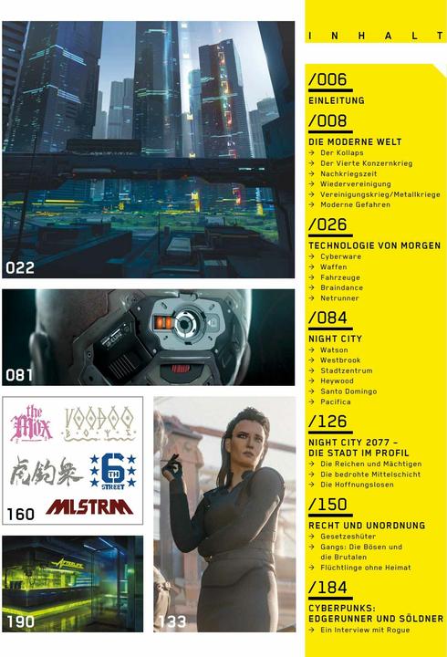 Produktbild Panini Die Welt von Cyberpunk 2077 (DE)