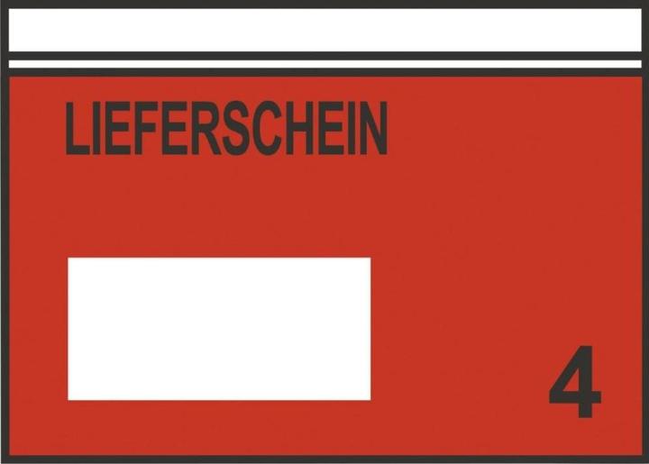 Actual product image Transpak Trans-pak document pouches with the dimensions 175 x 118 mm C6 (1000 pcs.)