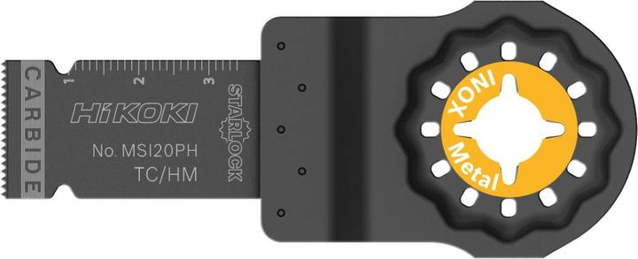 Hikoki Zubehör 782701 Multitool-Klinge INOX TC STARLOCK MSI20PH
