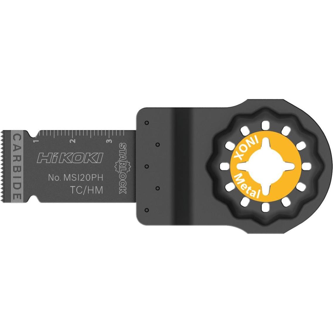 Hikoki, Elettroutensile multifunzionale, Zubehör 782701 Multitool-Klinge INOX TC STARLOCK MSI20PH