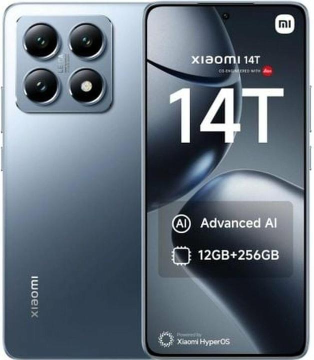 Xiaomi 14T 12 GB/256 GB Titan Blauw (256 GB, Titaanblauw, 6.67", Dubbele SIM, 5G)