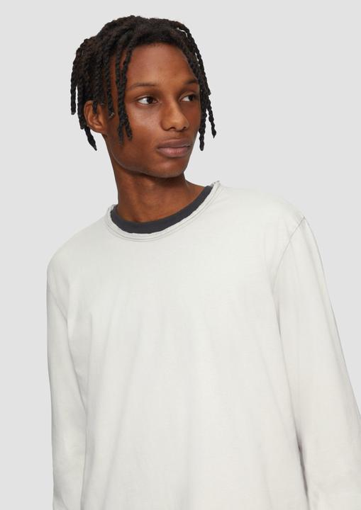 Immagine prodotto S.Oliver T-Shirt Longsleeve mit Acid Wash (L)