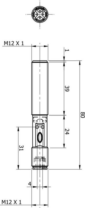 Actual product image Micro MD DETECTORS Capacitive sensor C12P/00-3E C12P/00-3E