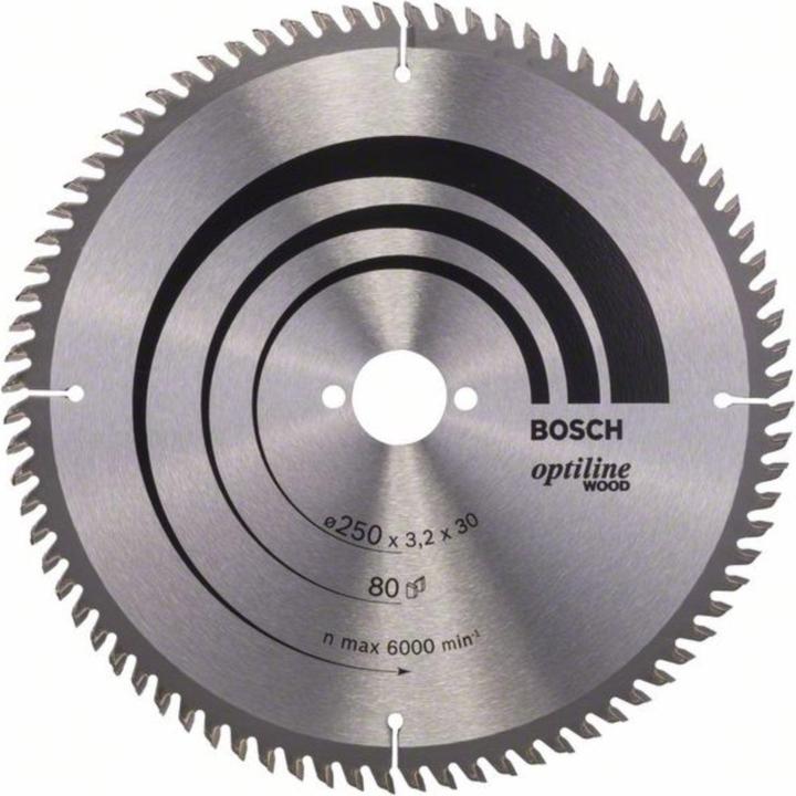 Produktbild Bosch Professional Zubehör PRO Wood Kreissägeblatt, 250 x 3.2 x 30 mm