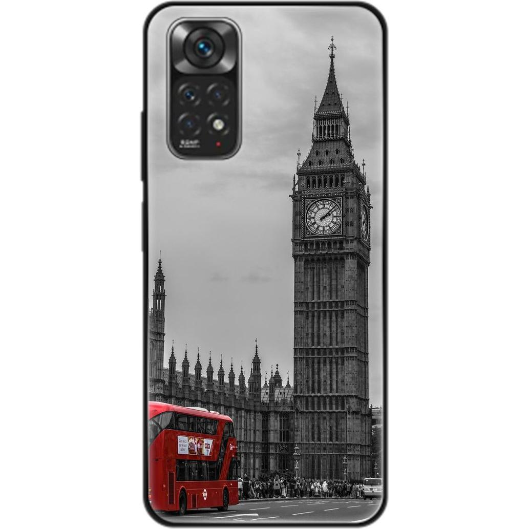 König Design Hülle Handy Schutz für Xiaomi Redmi Note 11 Case Cover Tasche Bumper Etuis TPU (Xiaomi Redmi Note 11), Smar...