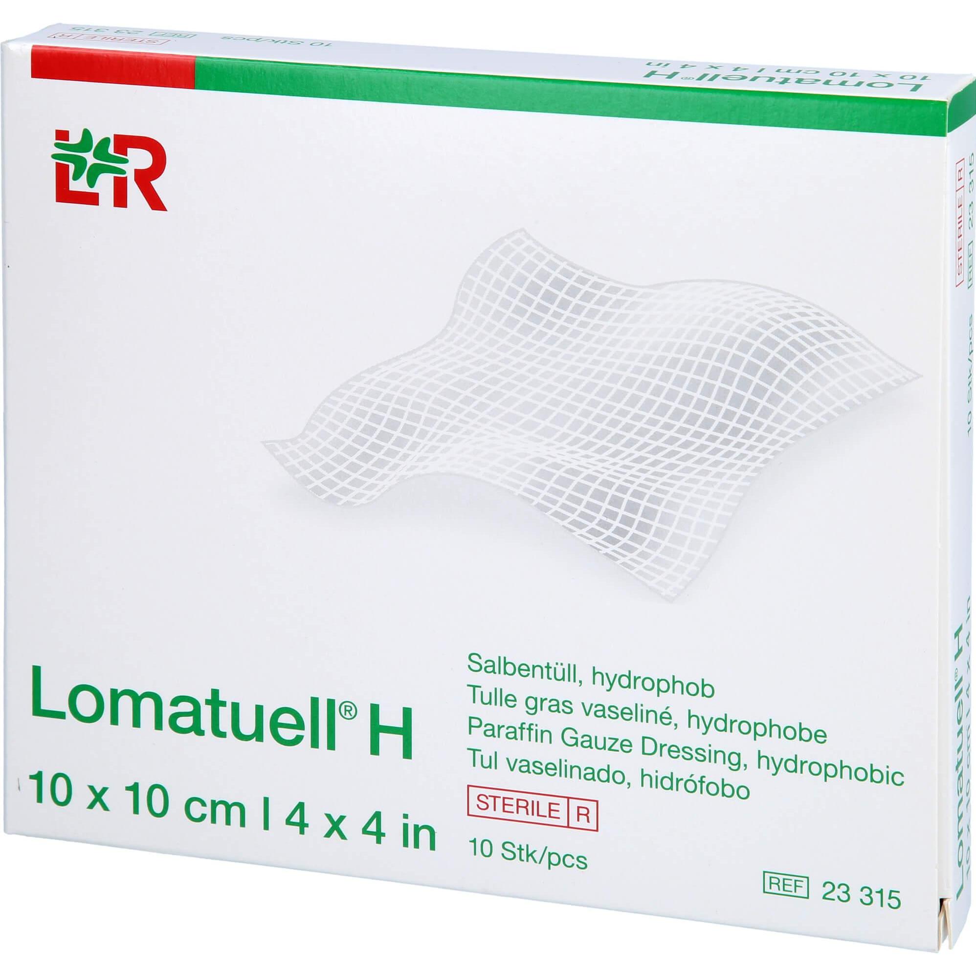 Thumbnail - Lohmann & Rauscher, Verbandsmaterial, Lomatuell H 10x10cm Steril, 10 St VER