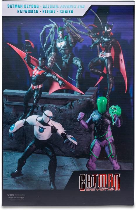 Actual product image McFarlane DC Multiverse pack 5 figurines Build-A Batman Beyond 15 cm