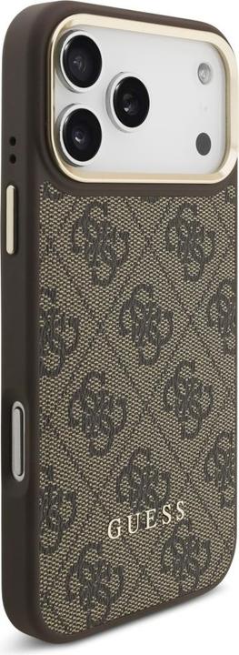 Produktbild Guess - Cardslot 4G MagSafe (GUBPHCP17XP4SM4MCW) - iPhone 17 Pro Max - Brown (Apple iPhone 17 Pro Max)