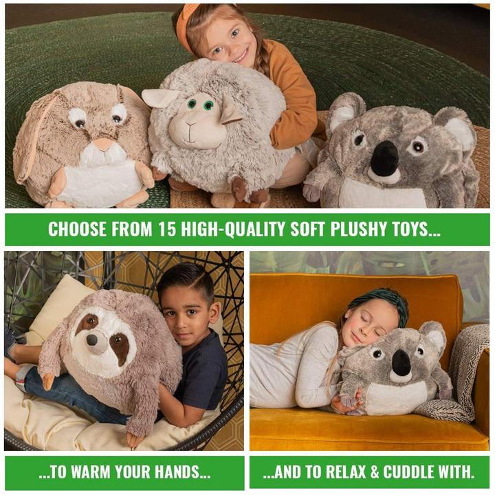 Actual product image Cozy Noxxiez Hand warmer sloth (35 cm)