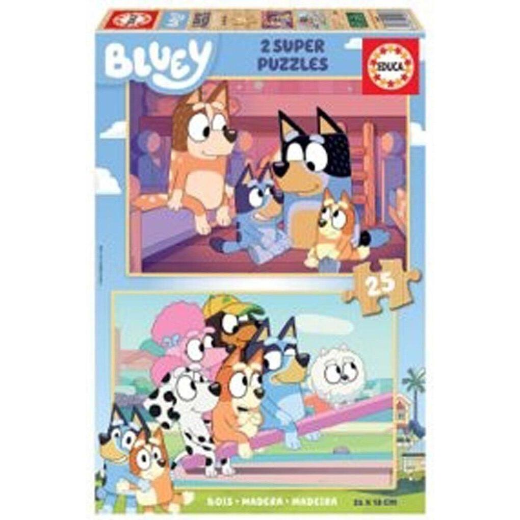 Educa Bluey 2 X 25, Wood (25 Teile)